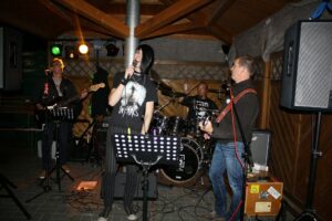 Blau weiße Nacht Biene GotM